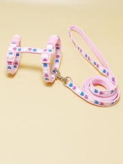Fashion Free Shipping Printed Camouflage Cat Harness Leash Set
