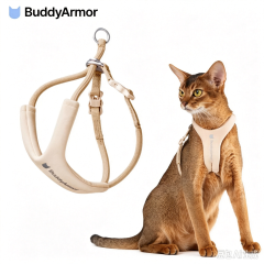 BuddyArmor Adjustable harness Can Be Worn Around The Waist or Crossbody for Walking Cats and Pets