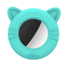 Cute cat Pattern Silicone Airtags Holder for Pets