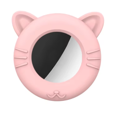 Cute cat Pattern Silicone Airtags Holder for Pets