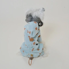 Dog Autumn and Winter Clothes Thermal Sweater Bichon Schnauzer Teddy Small Dog Pet Four-legged Suit Dog Clothes Winter