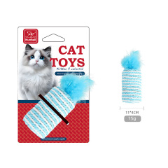 Cat Sisal and Feather Toy
