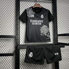 2024/25 Real Madrid Y-3 Fourth Kids Jersey white Kit