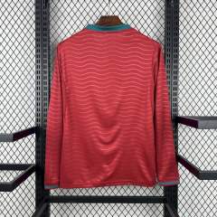 2026 World Cup Portugal Home Jersey Long Sleeve