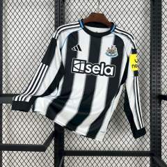 2025/26 Newcastle United Home Jersey Long Sleeve