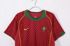 2004 Euro Cup Portugal Home Retro Jersey