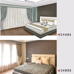 窗帘IPAD手绘设计