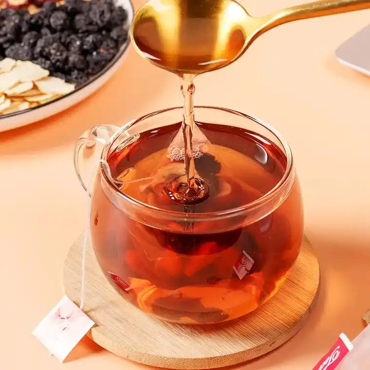 Red ginseng mulberry tea