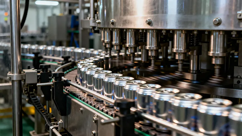Advanced isobaric filling technology ensures accurate liquid levels and abundant bubbles in every can of carbonated beverage.