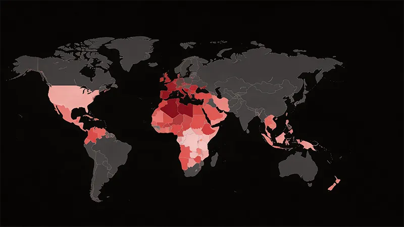 A 2026 global heat map illustrating the 116+ countries with active sugar-sweetened beverage taxes, highlighting the critical need for sugar-free OEM solutions.
