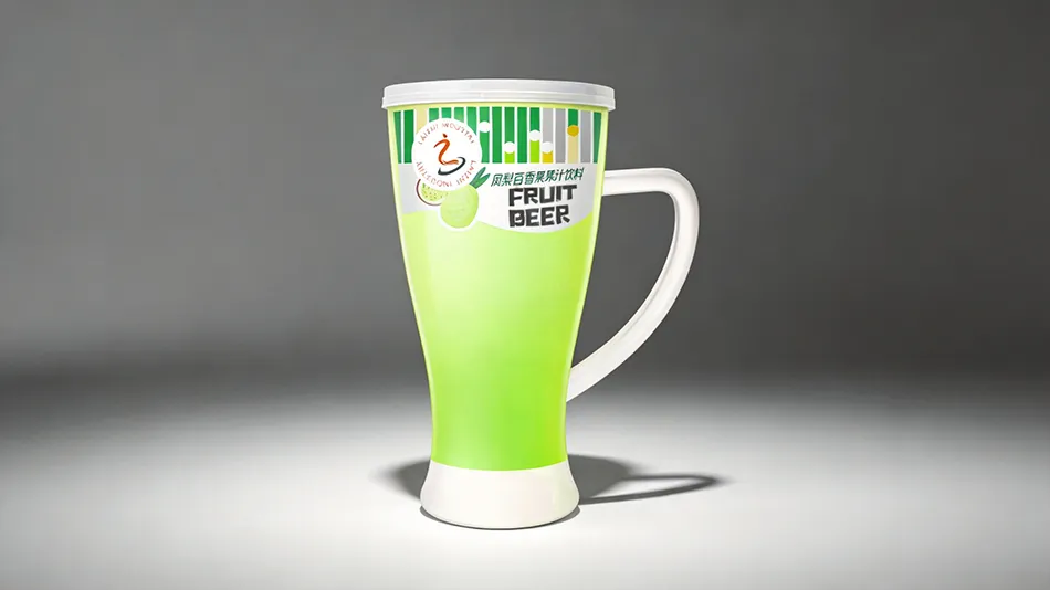pineapple passion fruit craft beer 550ml cup