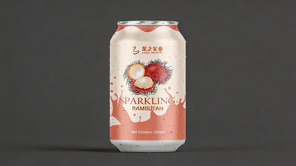 rambutan sparkling water 330ml can