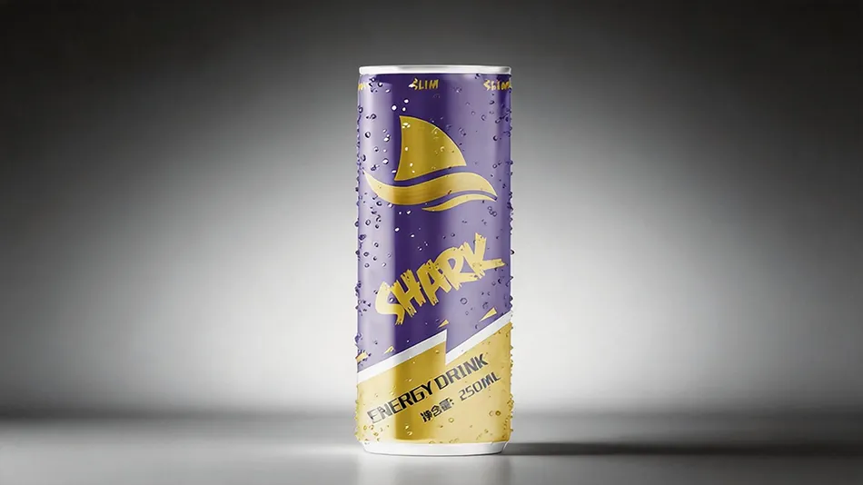 250ml custom flavor energy drink in slim aluminum can for OEM private label beverage brands