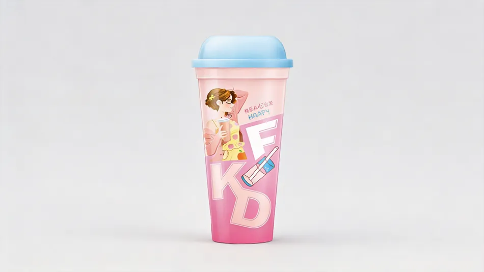 peach apple juice 600ml cup