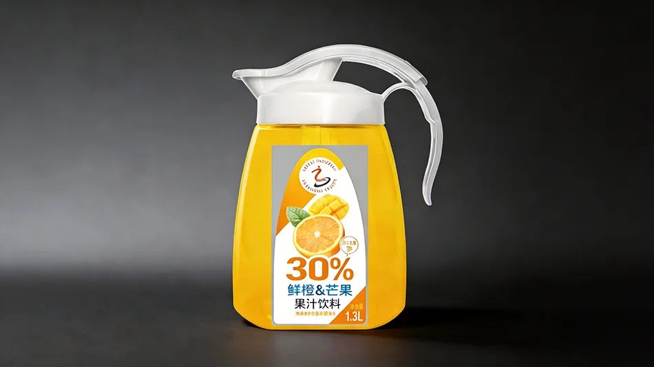 1.3l orange mango juice with pulp
