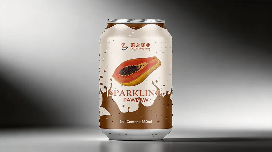 papaya sparkling water 330ml can