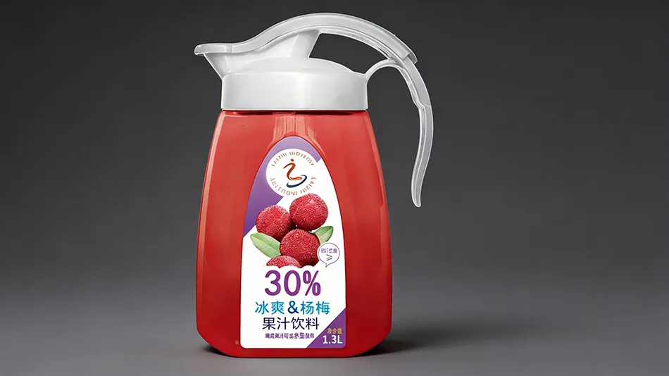 1.3L natural bayberry juice with pulp cup