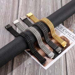 Fashion Men Stainless Steel Link Chain Bracelets