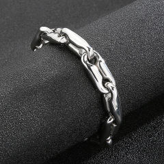 Fashion Cool Men Stainless Steel Link Thick Chain Bracelets