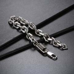 Fashion Cool Men 316L Fine Stainless Steel Link Twist Chain Bracelets
