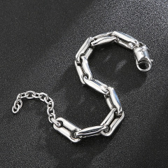 Fashion Cool Men Stainless Steel Link Thick Chain Bracelets