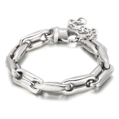 Fashion Cool Men Stainless Steel Link Thick Chain Bracelets