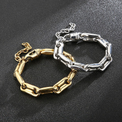 Fashion Cool Men Stainless Steel Link Thick Chain Bracelets