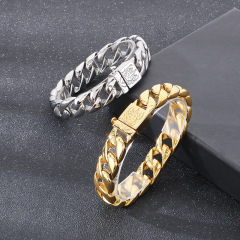 2026 New Arrival Punk Cool Men Fine 316L Stainless Steel Retro Dragon Charms Chain Bracelets