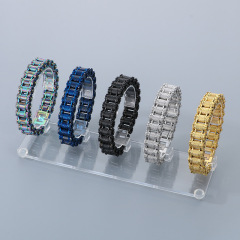 2026 Hot Fashion Fine 316L Stainless Steel Cool Men Thick Chain Bracelets