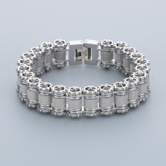 2026 Hot Fashion Fine 316L Stainless Steel Cool Men Thick Chain Bracelets