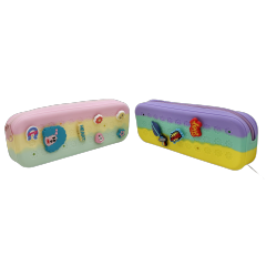 Silicone Carton pencil/comestic bag