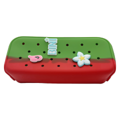 Silicone Carton pencil/comestic bag