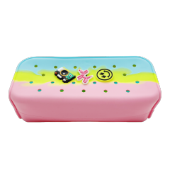 Silicone Carton pencil/comestic bag