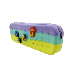 Silicone Carton pencil/comestic bag