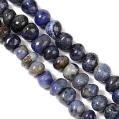 Bluestone Nuggets, Approx 6-8mm~8-10mm, 38cm/strand