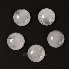 Natural Gemstone Smooth Round Cabochons, Approx 6-25mm(±0.2mm), Sell by Piece