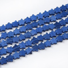 Cats Eye Flat Stars, Approx 10mm, 38cm/strand