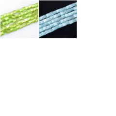 Cats Eye Squares, Approx 8mm, 38cm/strand