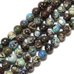 Barite Smooth Round Beads Strands, Approx 6-10mm, 38cm/strand