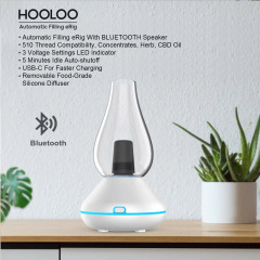 HOOLOO 3-in-1 Vaporizer | Automatic Filling Erig with Bluetooth Speaker