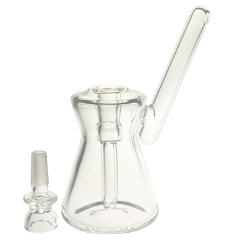 Hourglass Pocket Bubbler Rig - Clear