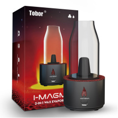 TOBOR--Glass Vaporizer for Wax and Dry Herb