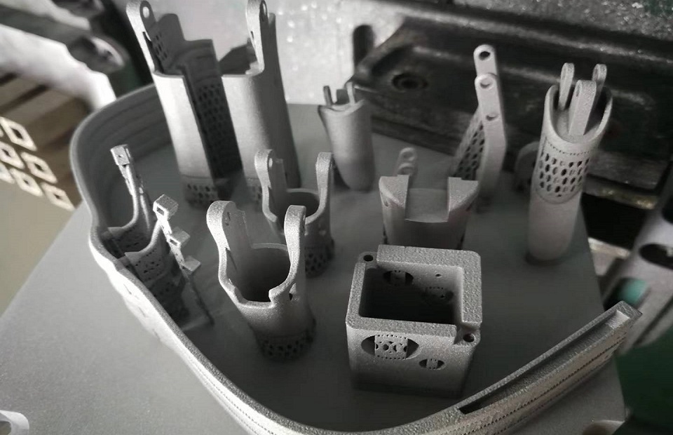 Available SLM materials for additive manufacturing