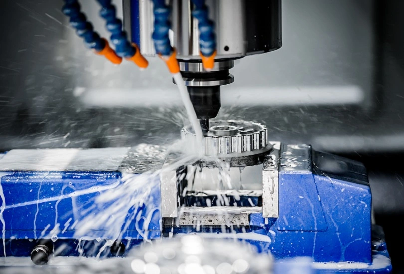 CNC Machining Workshop Environment