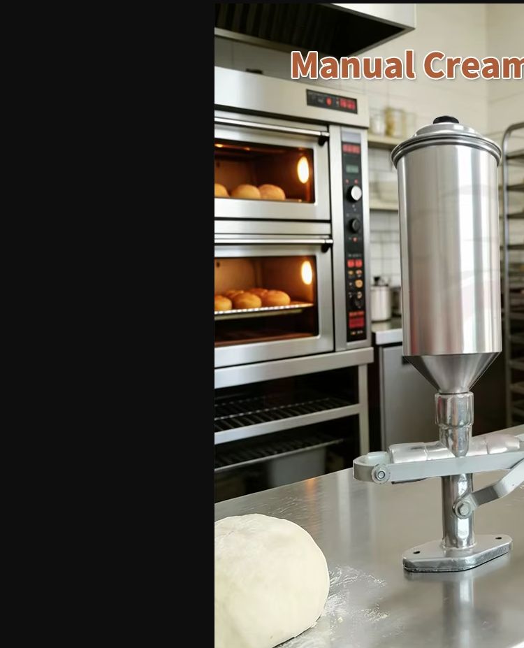 MIF-L1 manual cream jam pastry filling machine detail 02