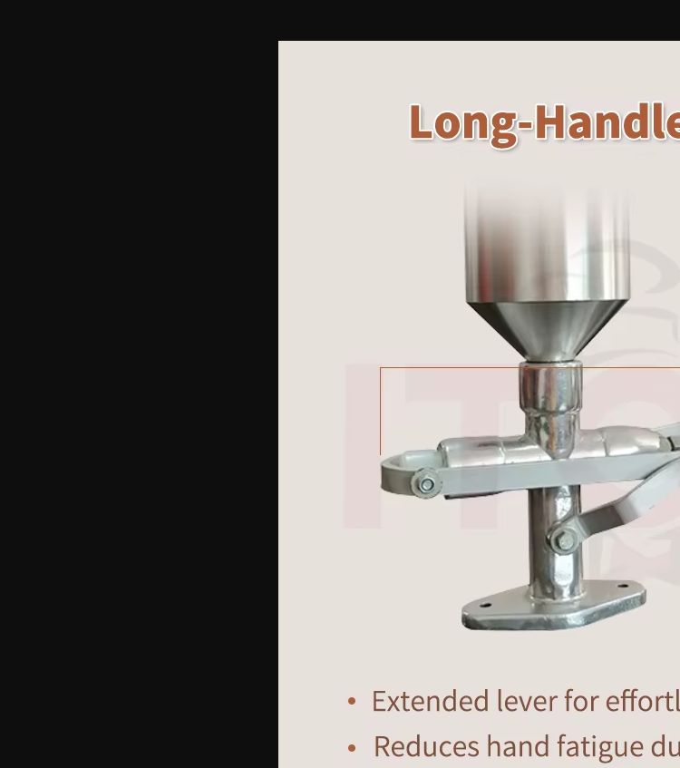 MIF-L1 manual cream jam pastry filling machine detail 06