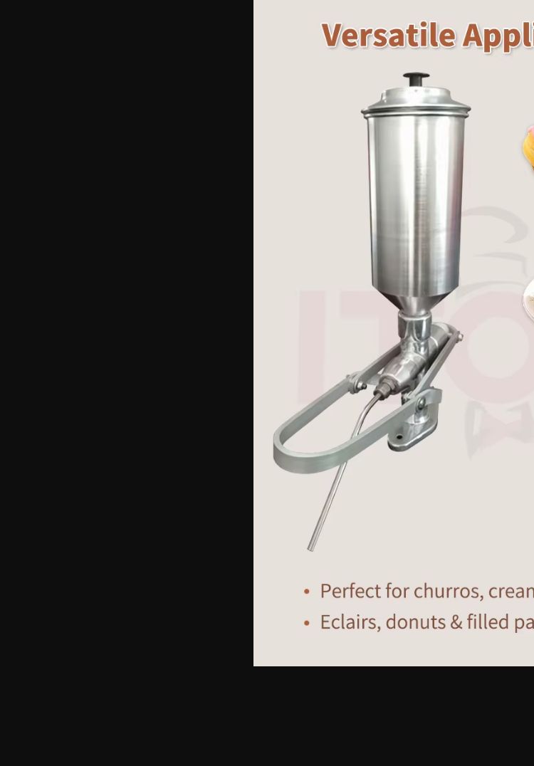 MIF-L1 manual cream jam pastry filling machine detail 09