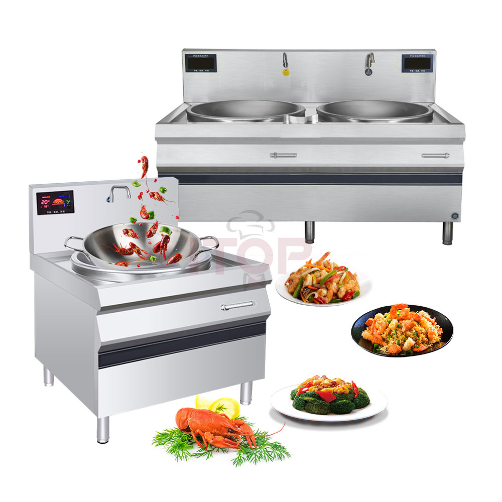 1600650259499 Cooking Wok Frying Pan Commercial National Induction Wok Cooker 380V Concave Cooktop Restaurant Equipment Electric Stove - Product Image 6
