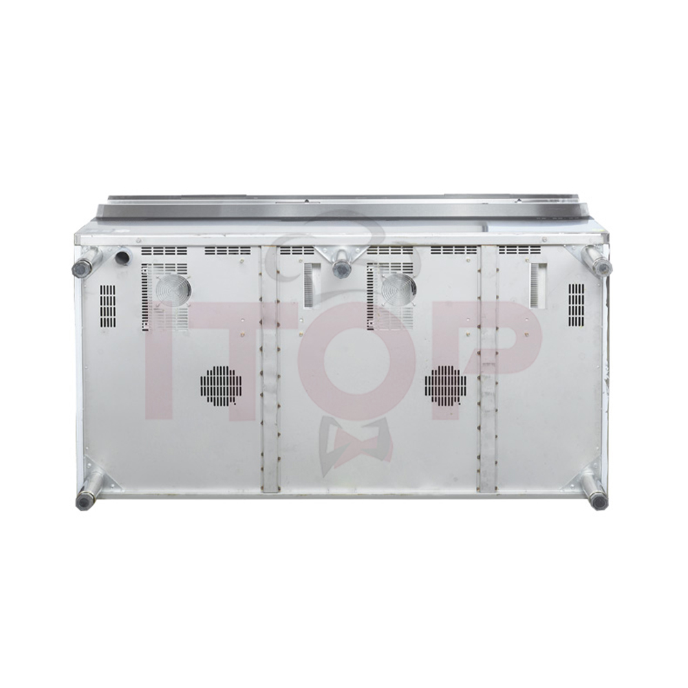 IT-SFC-2H1T Commercial Double-Head Induction Wok Cooker | ITOP - Product Image 5