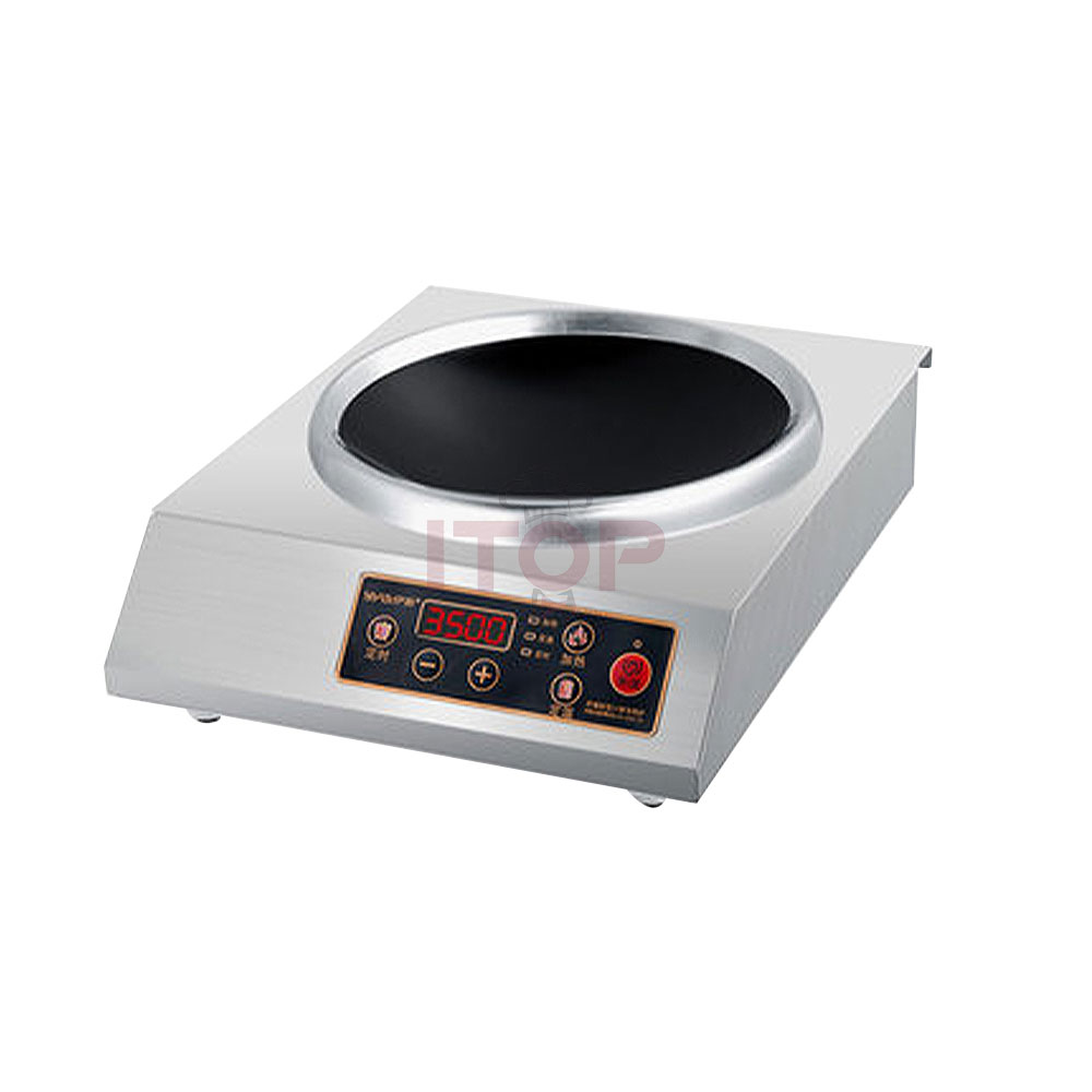 IT-CPB-IC Commercial 3500W Induction Hot Plate Cooktop | ITOP - Product Image 2